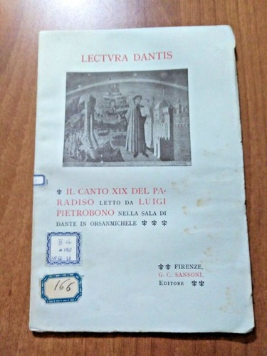 Lectura dantis canto xix - lectura,