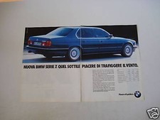 advertising Pubblicità 1987 BMW 735i 735 i