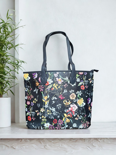 Borsa donna floreale - , grande