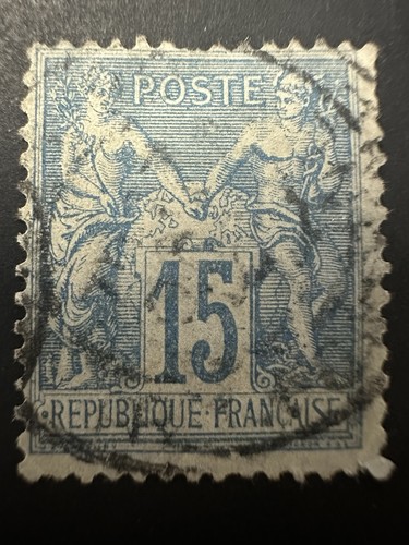 Francobollo postale 15c - , tipo