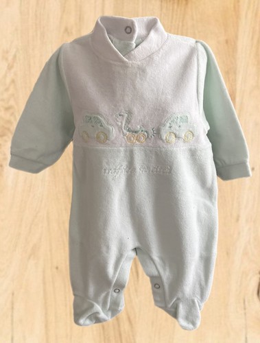 Tutina neonato ciniglia 1 - tutina, tg
