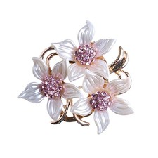  Spilla con bottone a forma di