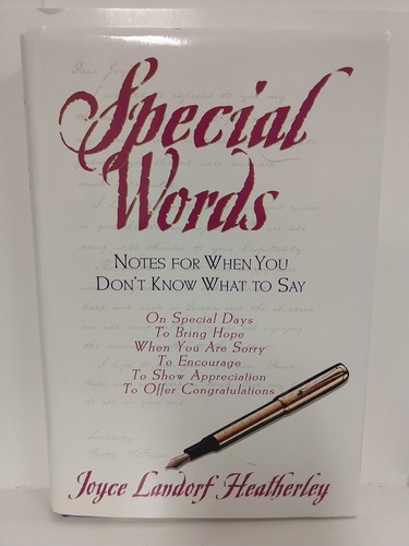 Special words - special,