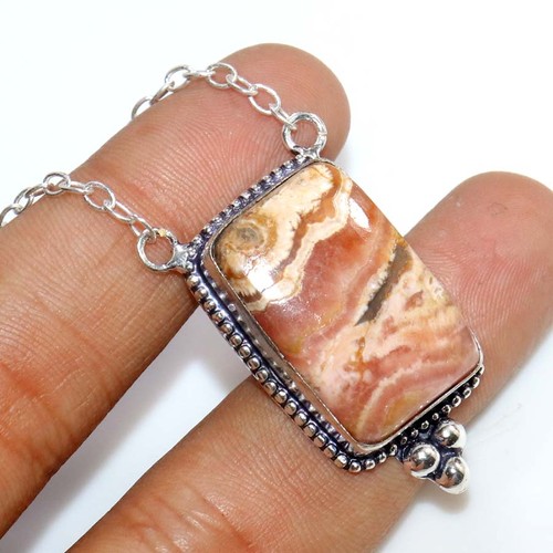 Collana rodocrosite enorme - collana,