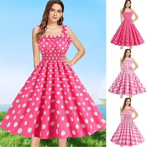 Abito donna vintage rosa - , a
