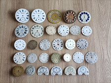 Lotto quadranti per orologio da tasca - Pocket watch various dials lot