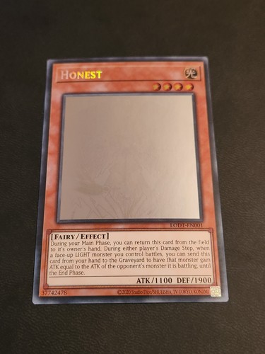 Konami stampa honest - yu-gi-oh!,