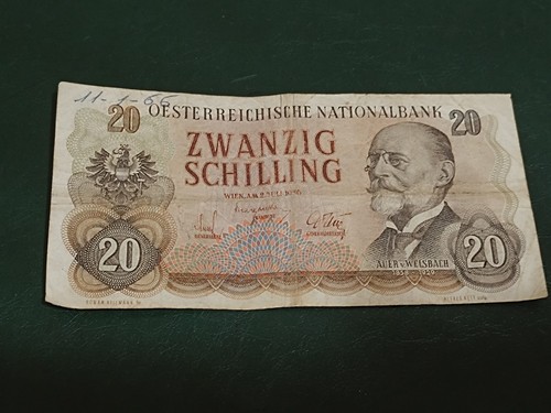 Banconota austria 20 - -,