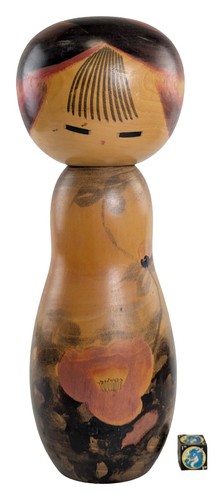 Bambola kokeshi creativa - creativa, xl