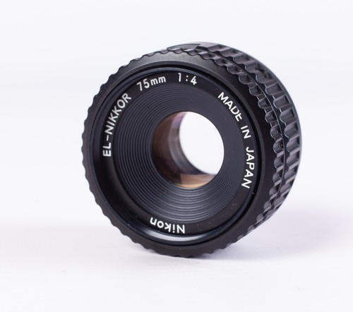 Nikon nikkor 75mm f4n - nikon, el-nikkor