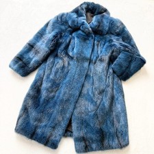 Raro cappotto pelliccia lungo