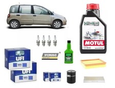 Kit Tagliando per Fiat Multipla 1.6 Natural Power + Olio + Additivo + Candele