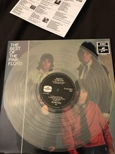 Pink Floyd 1 lp clear vinyl limited edition picture cover + insert Near Mint