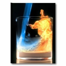 Cocktail astratto QUADRO SU