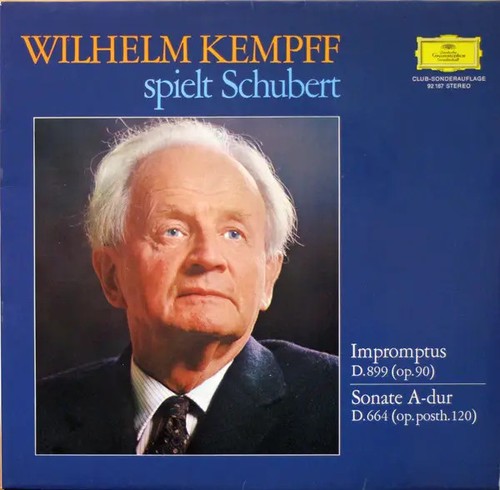 Schubert wilhelm kempff - schubert,