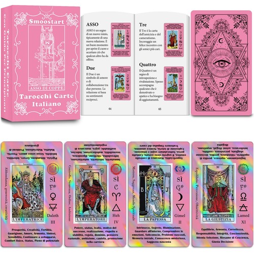 Tarocchi carte rosa - tarocchi,