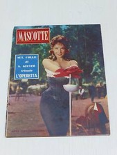 RIVISTA MASCOTTE N° 30/1955 GINA LOLLOBRIGIDA