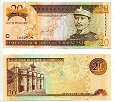 20 Pesos Oro Repubblica