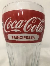 PRINCIPESSA COCA COLA PIZZA LOVER BICCHIERE GIALLO - GADGET PUBBLICITARIO