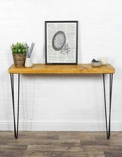 Console Table With Black Hair