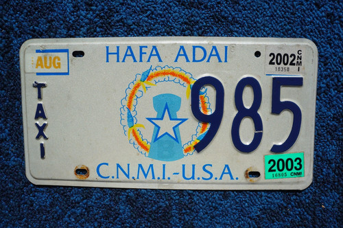 Cnmi targa taxi isole - targa,