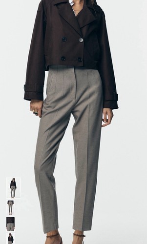 Zara women high waisted - high, pants