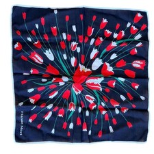 Sciarpa seta vintage Hanae