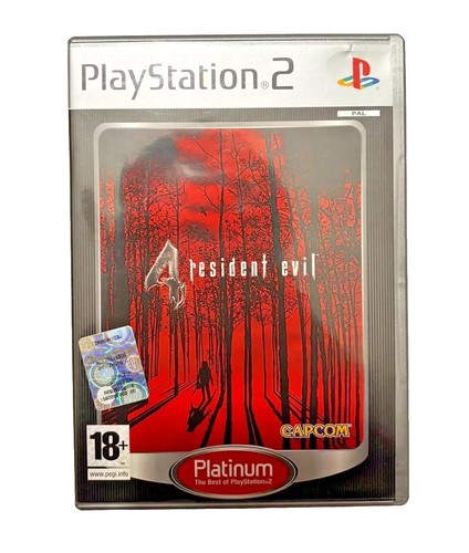 Resident evil ps2 platinum - evil,