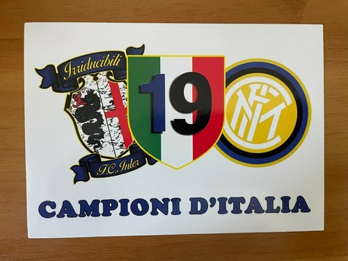 Inter adesivo campioni - inter,