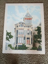 Dallas E. John Edizione Limitata Serigrafia 1198 Fulton San Francisco 97/175