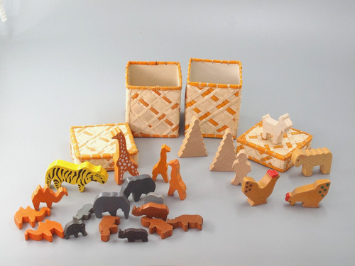 Piccole statuine legno - piccole,