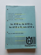 Husqvarna TE 410 E -TE 610 E-ELT- SM 610 S 1998-2000 Manuale Officina originale