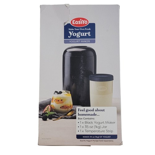 Yogurtiera nera easiyo - yogurtiera, oz