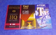 VIDEOCASSETTE SHINELCO TDK TAU
