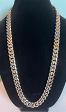 Collana catena maglia cubana