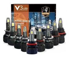 LAMPADE 9012 HIR2 KIT LED V3