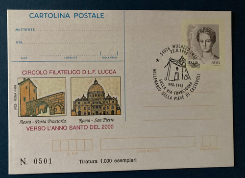 1998 lucca verso anno - 1998,