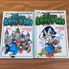 DISNEY ANNI D'ORO - lotto 8 fumetti ottime condizioni - albi topolino paperino