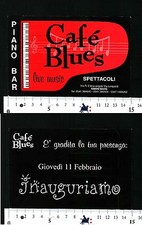 CAFE' BLUES - LIVE MUSIC - PIANO BAR - SPETTACOLI - RIMINI MARE - 56509