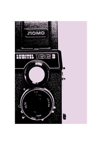 Poster creation lubitel 166b - creation,