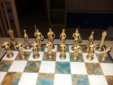 Preziosa scacchiera in onice, originale Pakistana.