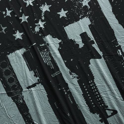 Combat flag t shirt - t-shirt, 50