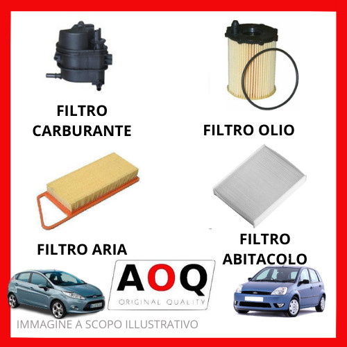Kit tagliando filtri ford - kit,