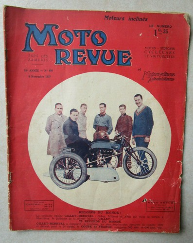 Moto revue 400 8 - ;,