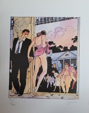 Milo Manara stampa litografia