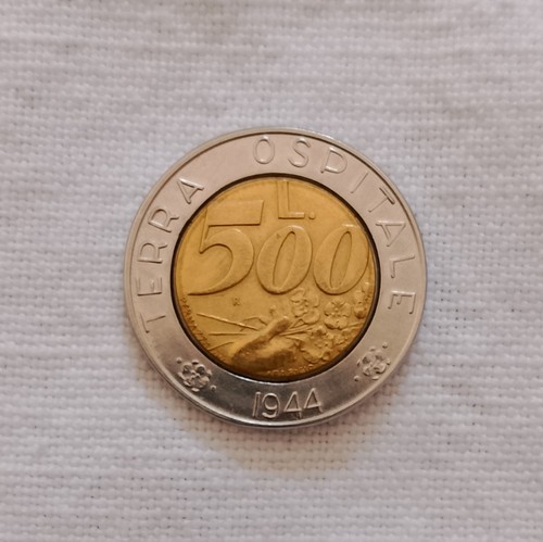Moneta collezione 500 - collezione, lire