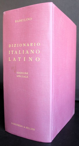 Dizionario italiano latino - dizionario,