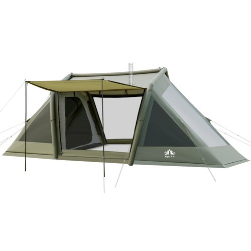 Tenda campeggio gonfiabile - campeggio,