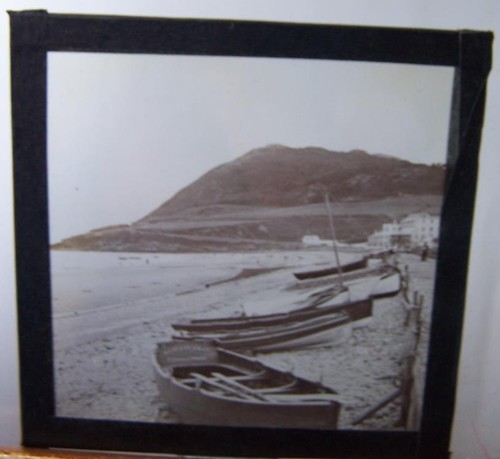 Magic lantern slide - magic,