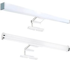 Lampada Applique LED per Specchio da Bagno Doppio Montaggio IP44 9W 4000K